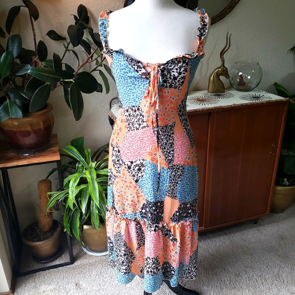 🚫SOLD 🚫Nastygal patchwork dress